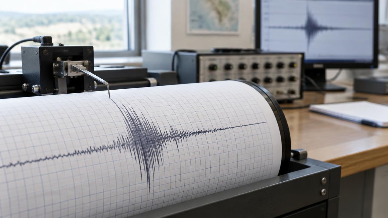 Ilustração gerada por IA — não retrata o acontecimento: Terremoto de magnitude 6,2 — 43 km ESE of Port-Olry, Vanuatu